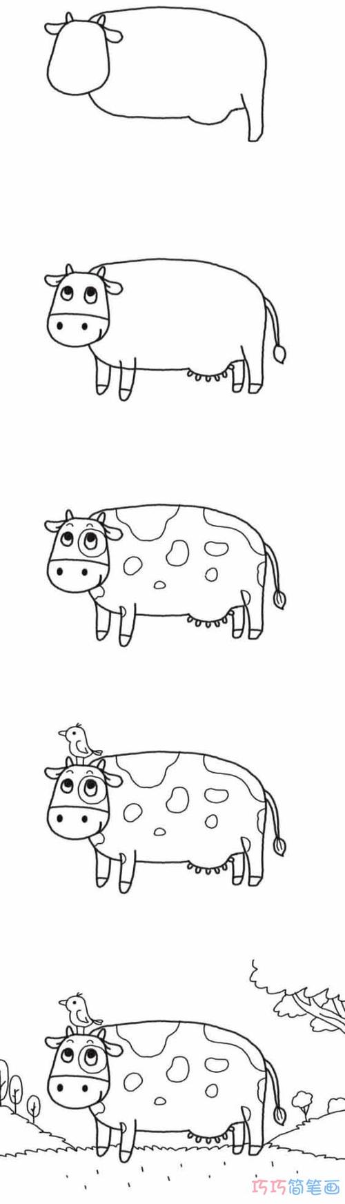 农场的动物简笔画 农场的动物简笔画怎么画