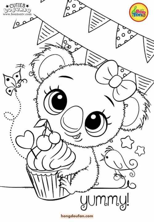 简笔画动物可爱卡通 100种卡通可爱小动物简笔画