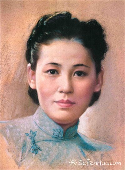 中国色粉画历史佳作欣赏