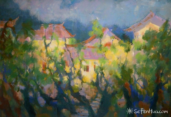 色粉画展 2014上海粉画年度展作品