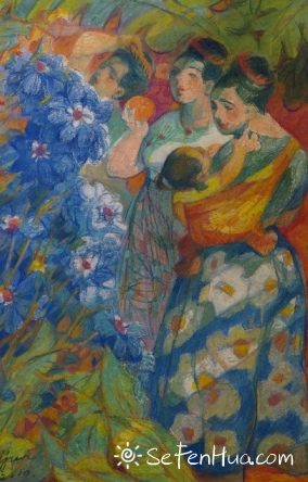 色粉画展 2014上海粉画年度展作品