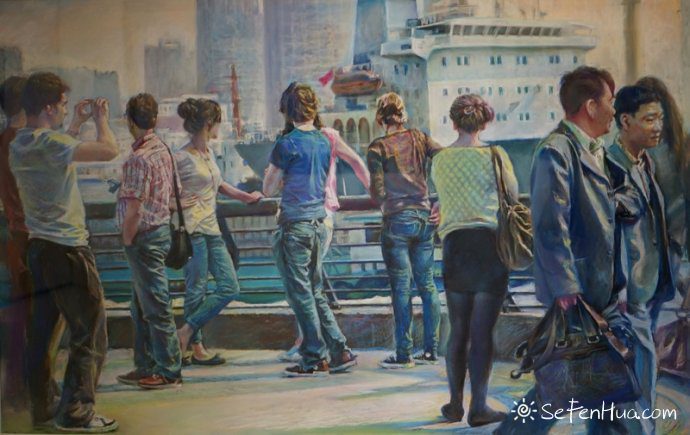 色粉画展 2014上海粉画年度展作品