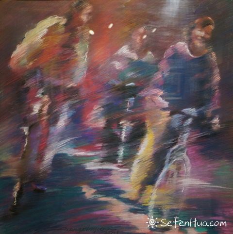 色粉画展 2014上海粉画年度展作品