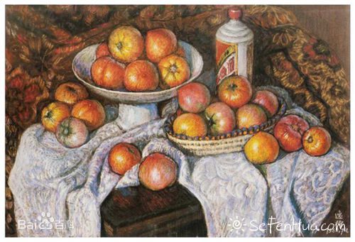 色粉画 粉彩画！-色粉画