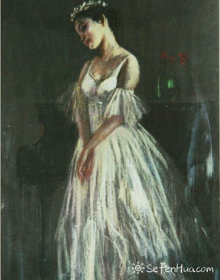 迟恨非：色粉画艺术独具魅力