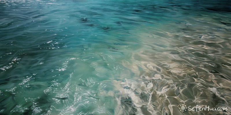 Zaria Forman色粉笔画冰山海洋 Zaria Forman色粉笔画冰山海洋