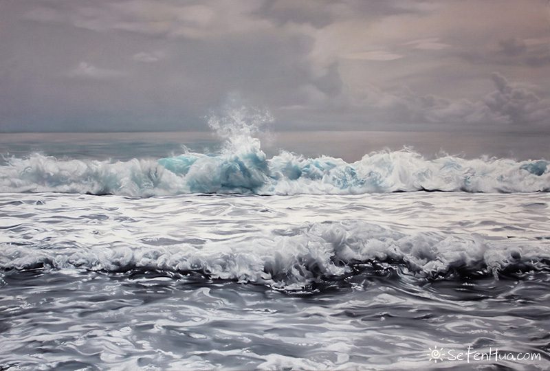 Zaria Forman色粉笔画冰山海洋 Zaria Forman色粉笔画冰山海洋